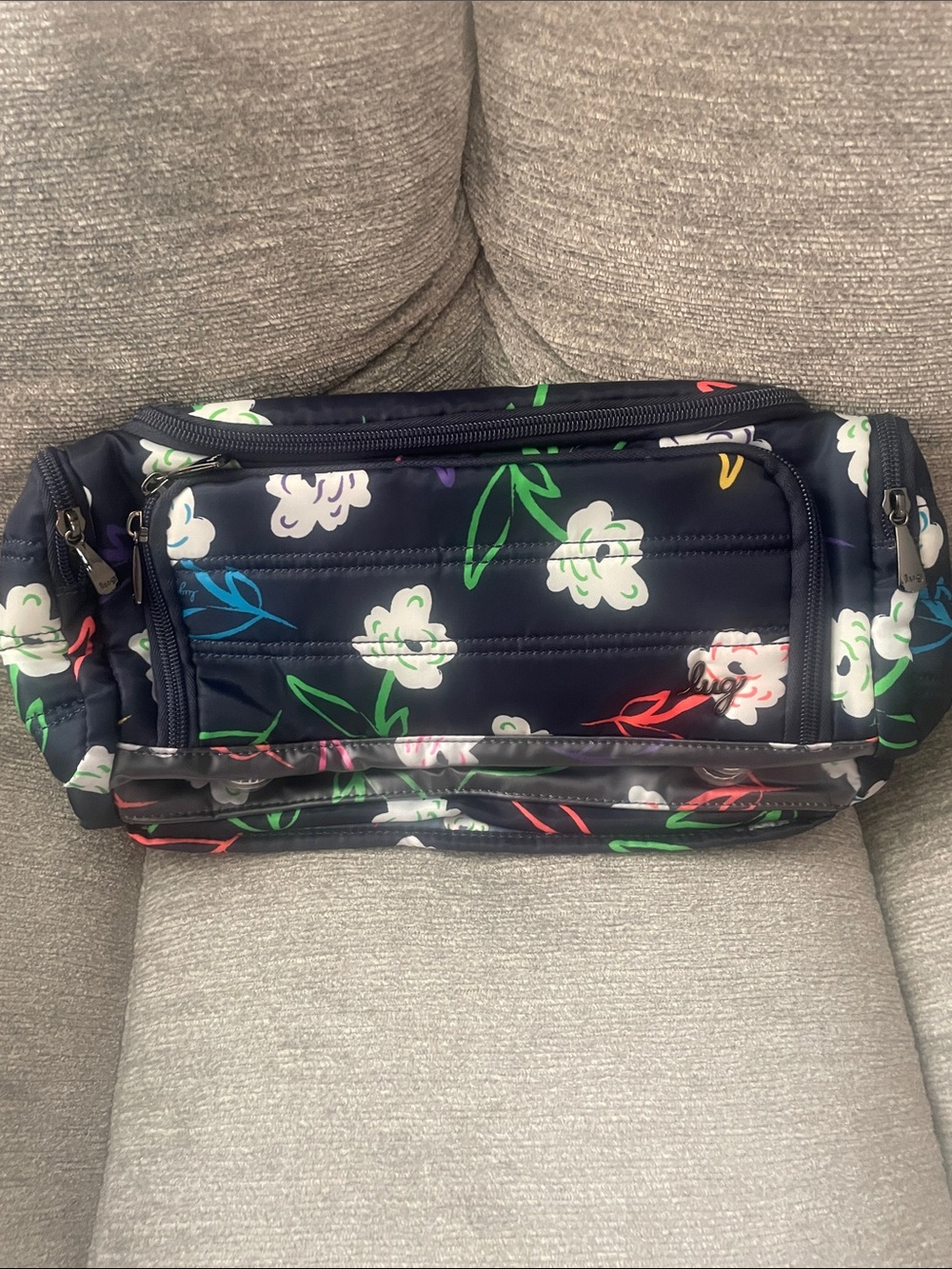 Lug Trolley Bright Floral